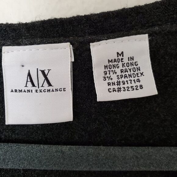 *AX Armani Exchange Slim Fit Sweater Sz.M - Picture 3 of 4